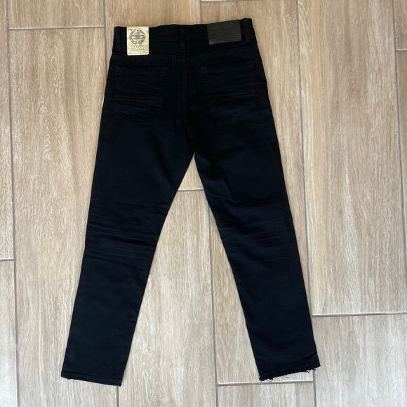 Jordan Craig Boys Black Pants Size 10 JS955RB Legacy Edition Sean Fit Twill NWT - Picture 2 of 14